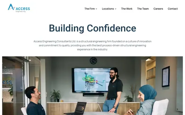 Access Engineering Consultants website