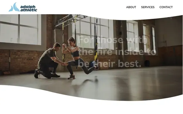 Adolph Athletic Therapy & Conditioning website