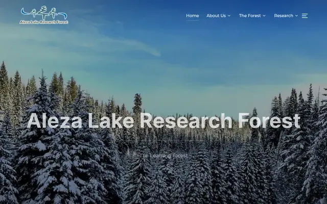 Aleza Lake Research Forest Society website