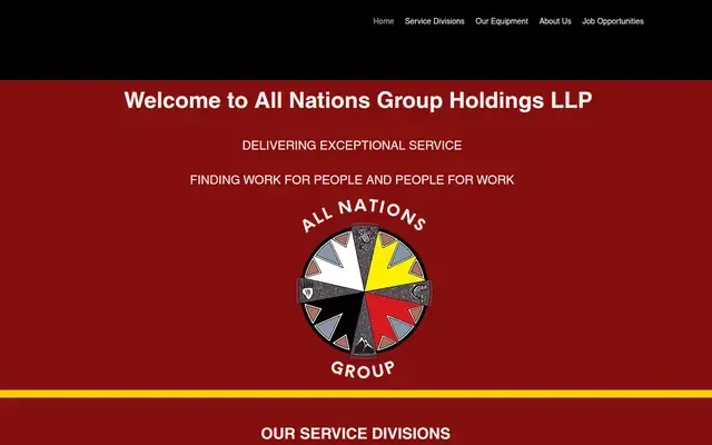 All Nations Group Holdings website
