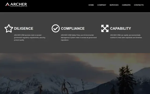 Archer Cultural Resource Management website