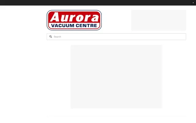 Aurora Vacuum Centre website