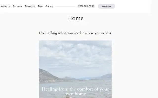 Authentic Connection Counselling website
