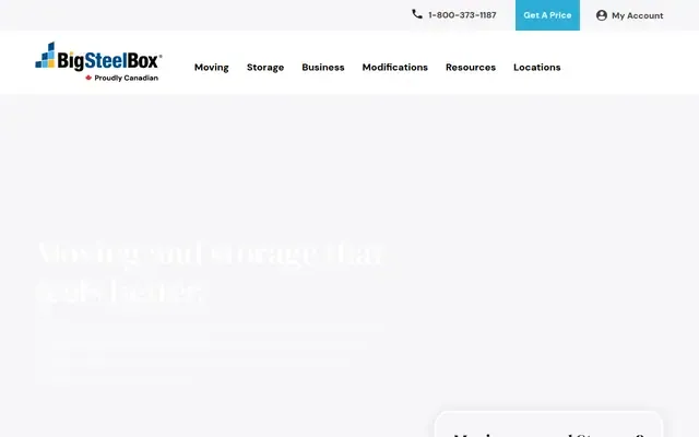 Bigsteelbox Corportation website