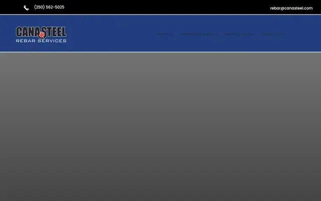 Canasteel Rebar Services website