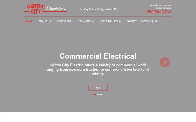 Centre City Electric website