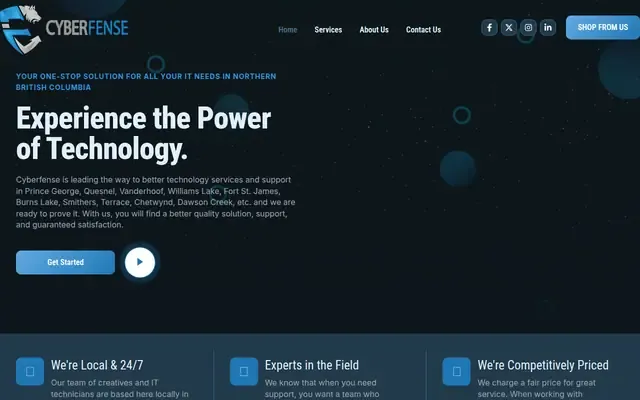 Cyberfense website