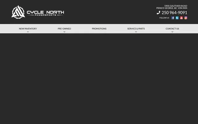 Cycle North Enterprises website