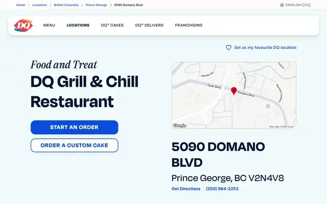 Domano Foods website