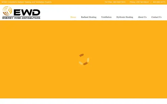 Energy Wise Distributors website