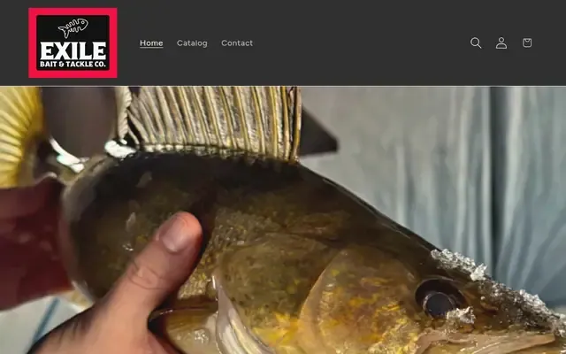 Exile Bait & Tackle Co. website