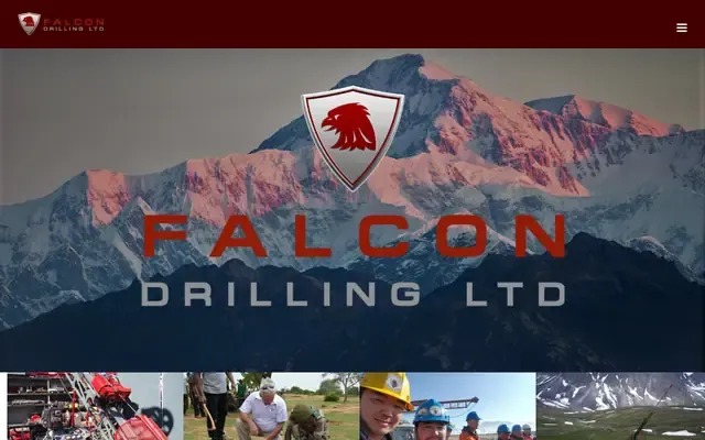 Falcon Drilling website