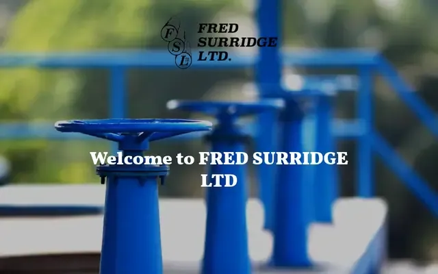 Screenshot of the Fred Surridge website