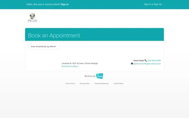 Gii Lai Counselling and Consulting Services website