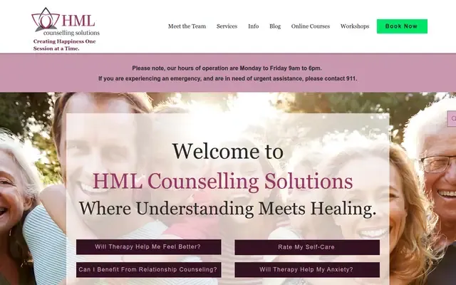 HML Enterprises website