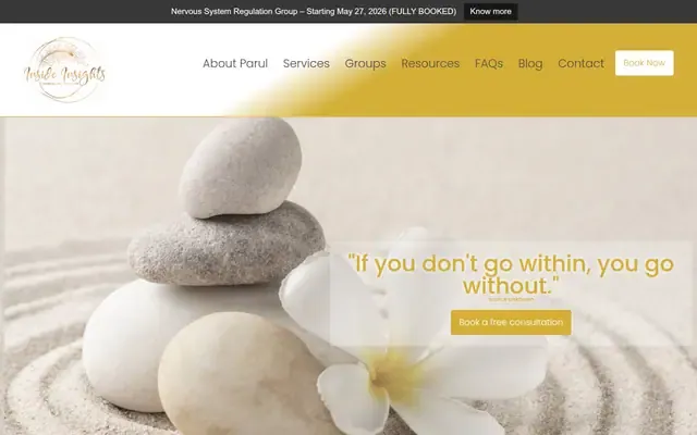 Inside Insights website