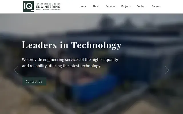 International Quest Engineering website