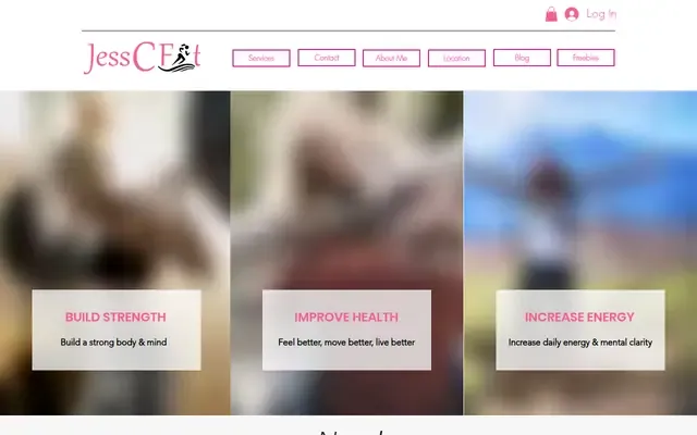 Jesscfit website