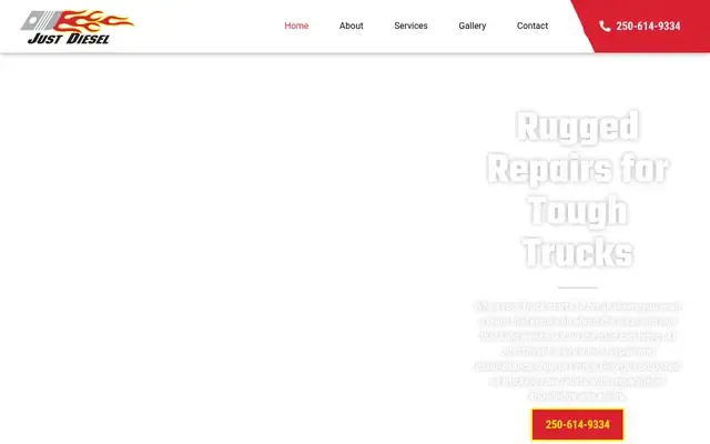 Just Diesel website