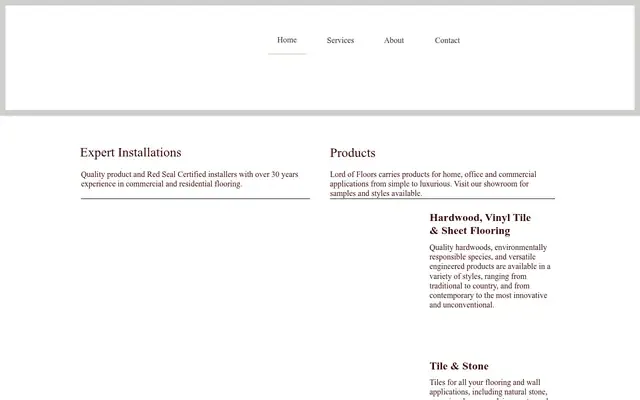 Lord of Floors website