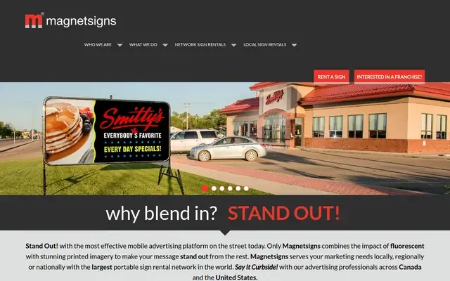Magnetsigns Prince George website