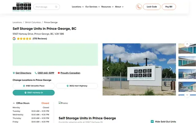 Make Space website