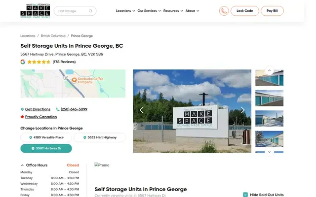 Make Space website