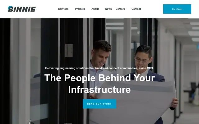 R F Binnie & Associates website