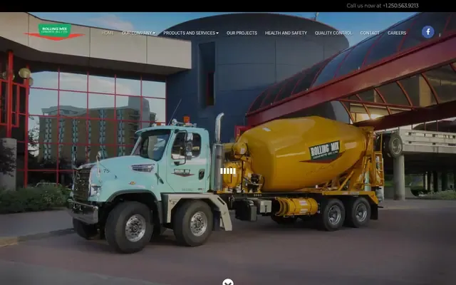 Rolling Mix Concrete website