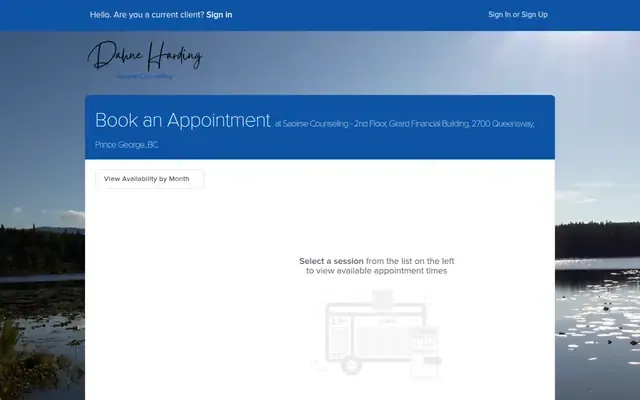 Saoirse Counselling website