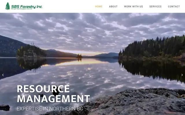 SBS Forestry website
