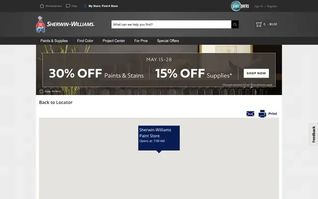 The Sherwin-Williams Company website
