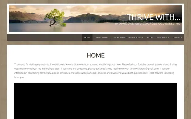 Thrive With Brent Enterprise website