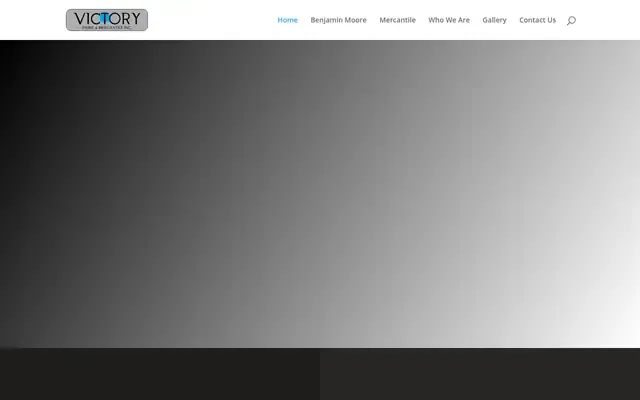 Victory Paint & Mercantile website