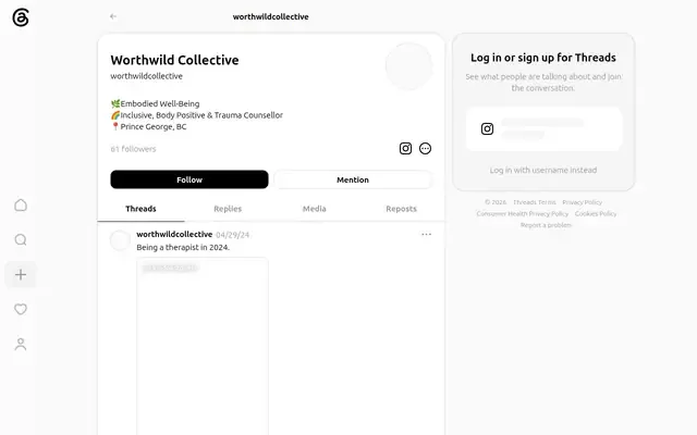 Worthwild Collective website