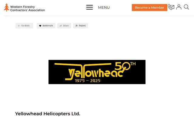 Yellowhead Helicopters website