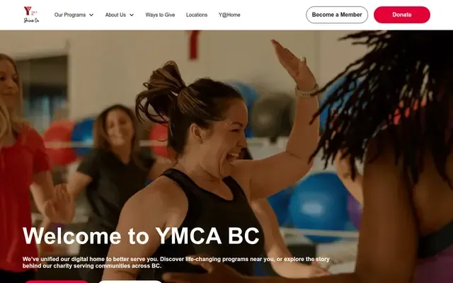 YMCA of Northern BC website