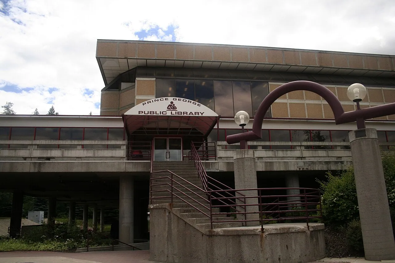 The Bob Harkins branch of the Prince George Public Library